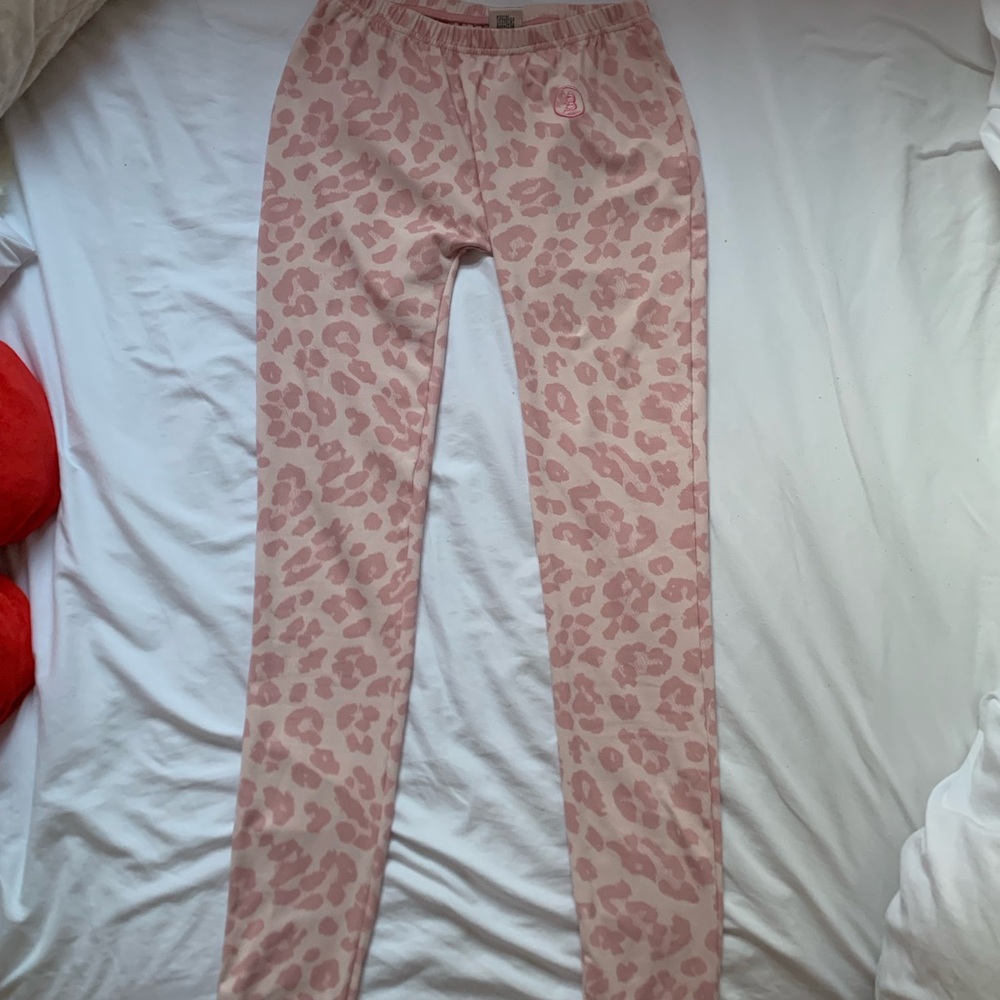 BodybyRavenTracy Pink Leopard Body Basics Leggings